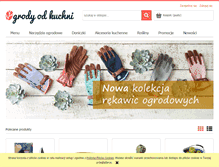 Tablet Screenshot of ogrodyodkuchni.com